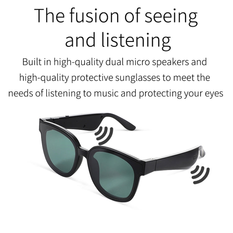 A13 Smart Audio Sunglasses Bluetooth Earphone(Brown) - Bluetooth Earphone by PMC TechLife | Online Shopping South Africa | PMC TechLife