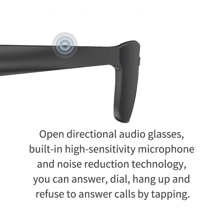 A13 Smart Audio Sunglasses Bluetooth Earphone(Brown) - Bluetooth Earphone by PMC TechLife | Online Shopping South Africa | PMC TechLife