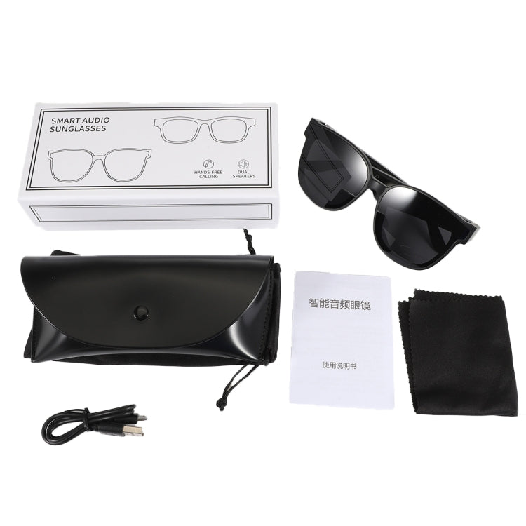 A13 Smart Audio Sunglasses Bluetooth Earphone(Brown) - Bluetooth Earphone by PMC TechLife | Online Shopping South Africa | PMC TechLife