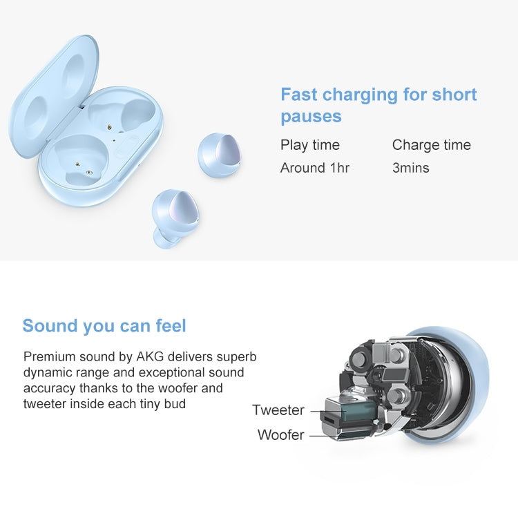 R175 In-Ear Portable Wireless Bluetooth Earphone(Blue) - Bluetooth Earphone by PMC Jewellery | Online Shopping South Africa | PMC Jewellery