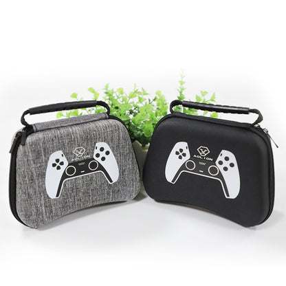 3 PCS AOLION Game Handle Waterproof EVA Storage Bag Hard Shell Bag For PS5/PS4(Black) - Bags by PMC Jewellery | Online Shopping South Africa | PMC Jewellery