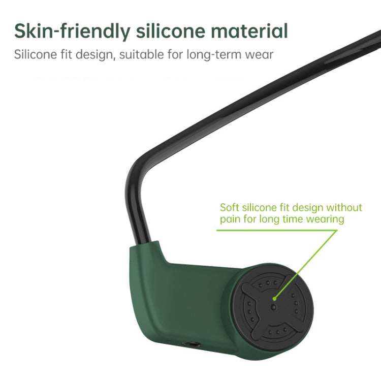 K3 Bone Conduction Bluetooth 5.0 Wireless Headphones Waterproof Headphones 16GB RAM(Gray) - Bluetooth Earphone by PMC TechLife | Online Shopping South Africa | PMC TechLife