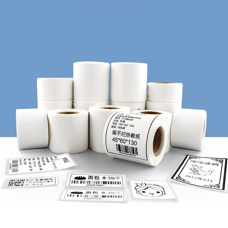 Thermal Label Paper Self-Adhesive Paper Fixed Asset Food Clothing Tag Price Tag for NIIMBOT B11 / B3S, Size: 50x20mm 320 Sheets - Printer Accessories by PMC Jewellery | Online Shopping South Africa | PMC Jewellery