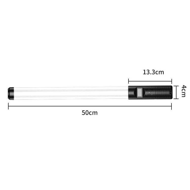 RGB Colorful Photography Light Stick 3000K-6500K Adjustable Temperature Light Stick -  by PMC TechLife | Online Shopping South Africa | PMC TechLife