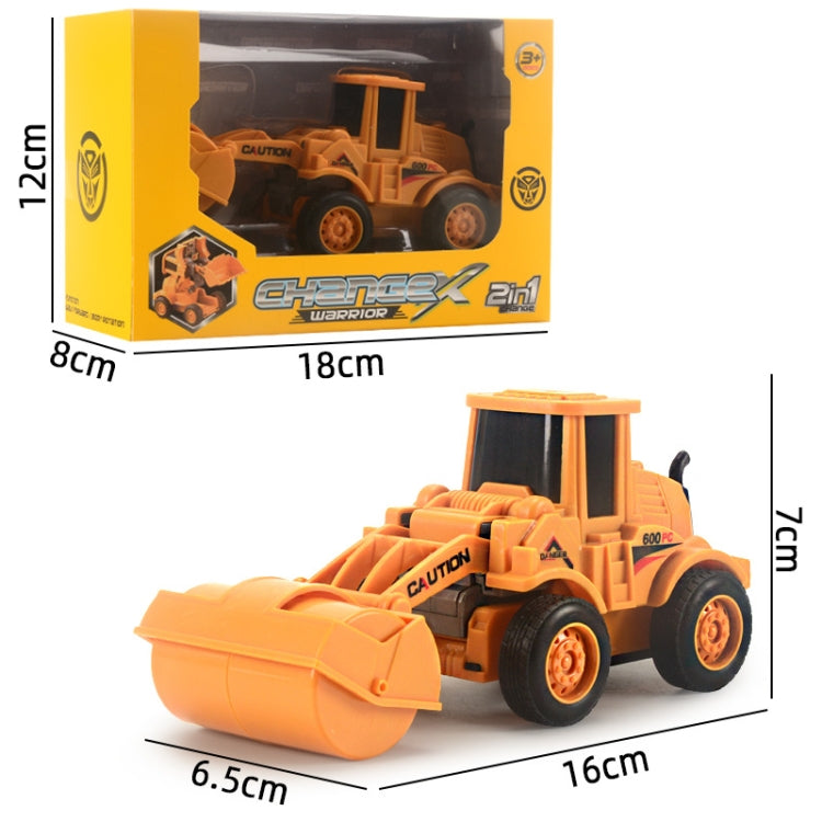 Children Educational Inertial Collision Deformation Engineering Vehicle Toy Model(Compactor) - Model Toys by PMC Jewellery | Online Shopping South Africa | PMC Jewellery