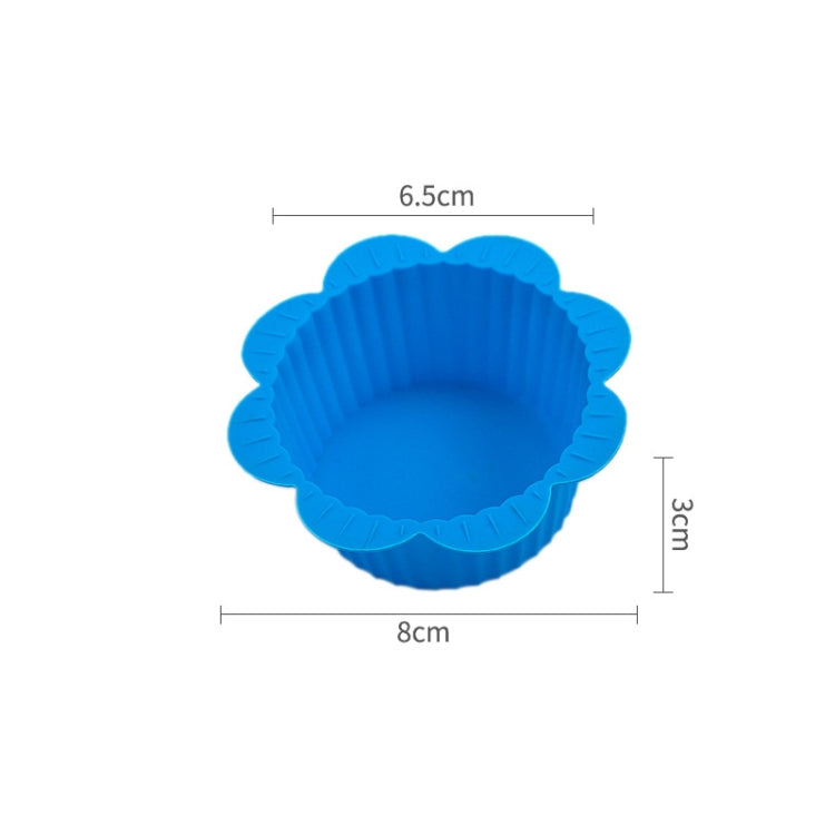 20 PCS DIY Baking Mold Macaron Lace Shape Silicone Cake Cup Pudding Egg Tart Muffin Cup Mold,Random Color Delivery - Food Molds by PMC Jewellery | Online Shopping South Africa | PMC Jewellery