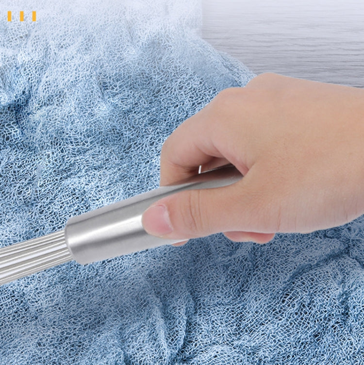 2 PCS Manual Whisk Stainless Steel Glass Bead Egg Whisk Kitchen Household Hand-Held Baking Tools Type A 12 Inch - Stirrer & Squeezer by PMC TechLife | Online Shopping South Africa | PMC TechLife