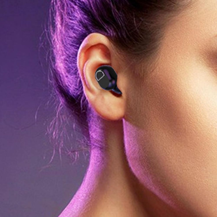 J21 TWS Mini Bluetooth Earphone HD Call Ear Earphone Single Ear (Black) - TWS Earphone by PMC Jewellery | Online Shopping South Africa | PMC Jewellery