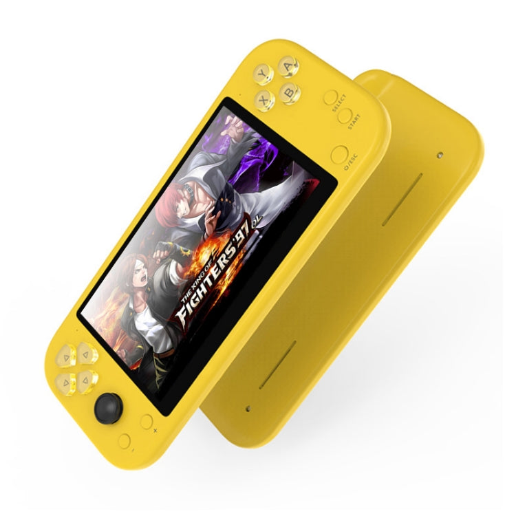 X20 LIFE Classic Games Handheld Game Console with 5.1 inch Screen & 8GB Memory, Support HDMI Output(Yellow) - Pocket Console by PMC Jewellery | Online Shopping South Africa | PMC Jewellery