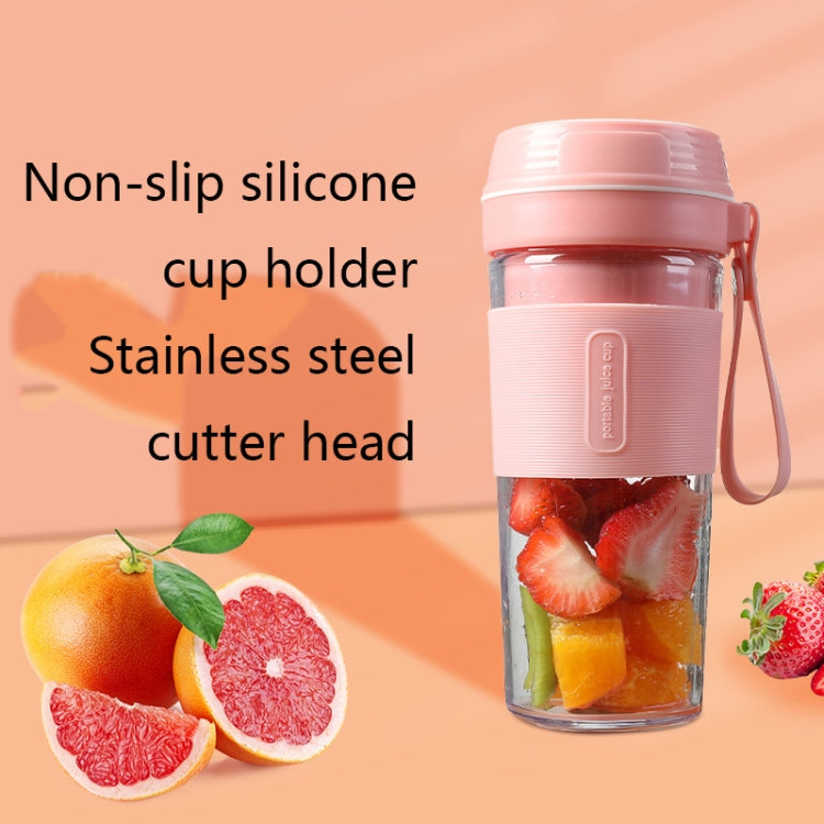 FS1300 Mini Juicer Home Portable Cooking Machine Student Juice Cup Juicer, Colour: Gem Blue Four Blade - Electric juicers by PMC Jewellery | Online Shopping South Africa | PMC Jewellery