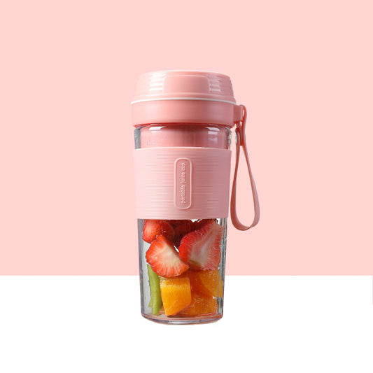 FS1300 Mini Juicer Home Portable Cooking Machine Student Juice Cup Juicer, Colour: Cherry Blossom Four  Blade - Electric juicers by PMC Jewellery | Online Shopping South Africa | PMC Jewellery