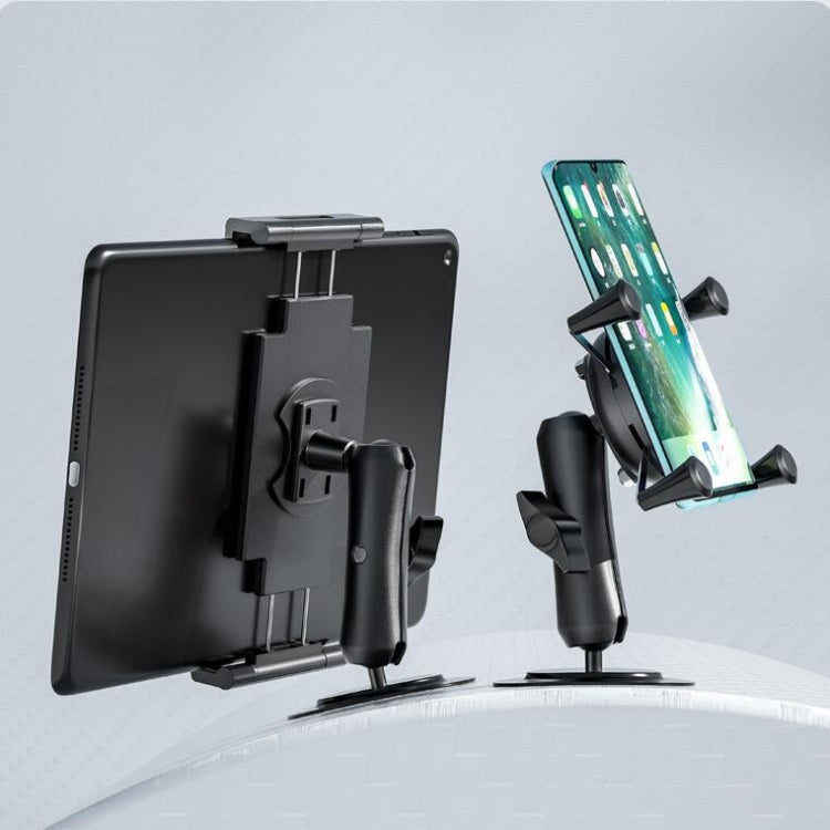 Curved Adhesive Car Instrument Table Bracket Car Mobile Phone Bracket Plastic Clamp Arm Style: Large 4 Claw - Car Holders by PMC TechLife | Online Shopping South Africa | PMC TechLife
