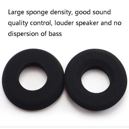 2PCS Headset Cotton Pad For Grado SR60/SR80/SR125/SR225/SR325/SR325i(Small Soft Solid) - Earmuff & Pad by PMC Jewellery | Online Shopping South Africa | PMC Jewellery