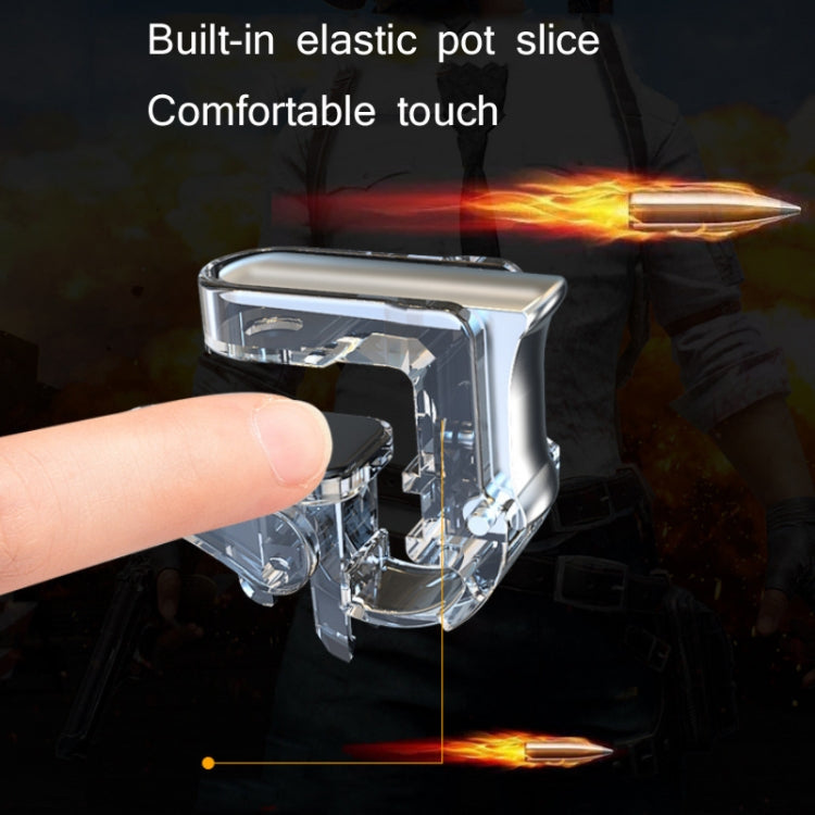 4 Paris GT01 Mini Auxiliary Shooting Gamepad with Alloy Mechanical Feel Buttons - Handle Shooter by PMC TechLife | Online Shopping South Africa | PMC TechLife