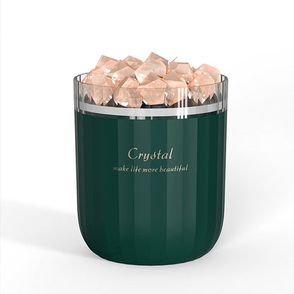 A07 Crystal Salt Humidifier USB Charging Home Aromatherapy Humidifier(Green) - Air Purifiers & Parts by PMC Jewellery | Online Shopping South Africa | PMC Jewellery
