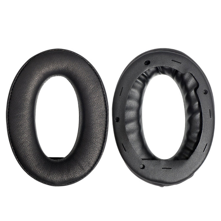 2 PCS Headset Comfortable Sponge Cover For Sony WH-1000xm2/xm3/xm4, Colour: (1000XM4)Black Lambskin - Earmuff & Pad by PMC Jewellery | Online Shopping South Africa | PMC Jewellery