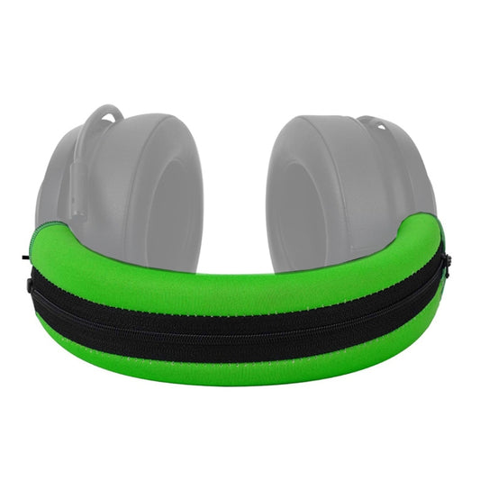 2 PCS Headset Sponge Case For Razer BlackShark V2/V2X/V2SE, Colour: Head Beam Protective Cover(Green) - Earmuff & Pad by PMC Jewellery | Online Shopping South Africa | PMC Jewellery