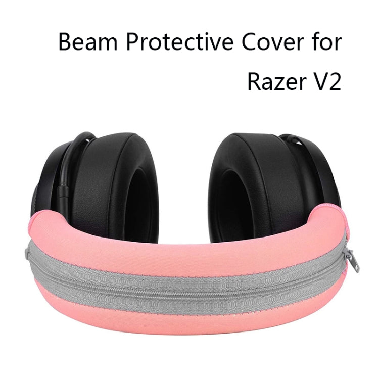 2 PCS Headset Sponge Case For Razer BlackShark V2/V2X/V2SE, Colour: Ellipse(Black Net Black Bottom) - Earmuff & Pad by PMC Jewellery | Online Shopping South Africa | PMC Jewellery