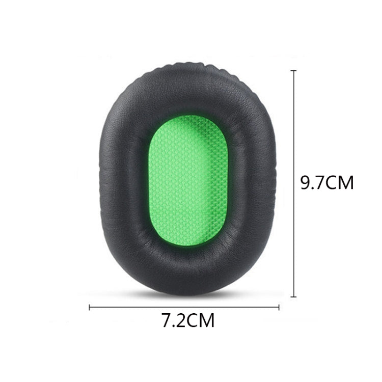 2 PCS Headset Sponge Cover For Razer V2, Colour: Black Skin Black Net - Earmuff & Pad by PMC TechLife | Online Shopping South Africa | PMC TechLife