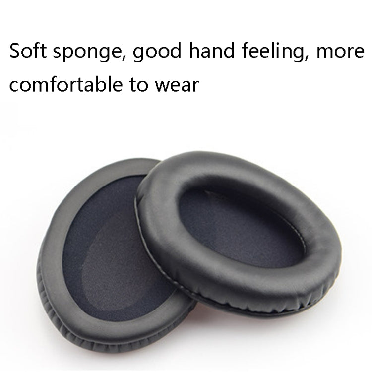 1 Pairs Headset Sponge Cover Ear Pad Leather Case For Kingston Cloud Silver II, Colour: Grid - Earmuff & Pad by PMC TechLife | Online Shopping South Africa | PMC TechLife