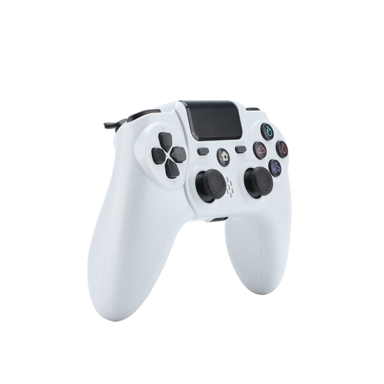 ZR486 Wireless Game Controller For PS4, Product color: White - Gamepads by PMC TechLife | Online Shopping South Africa | PMC TechLife