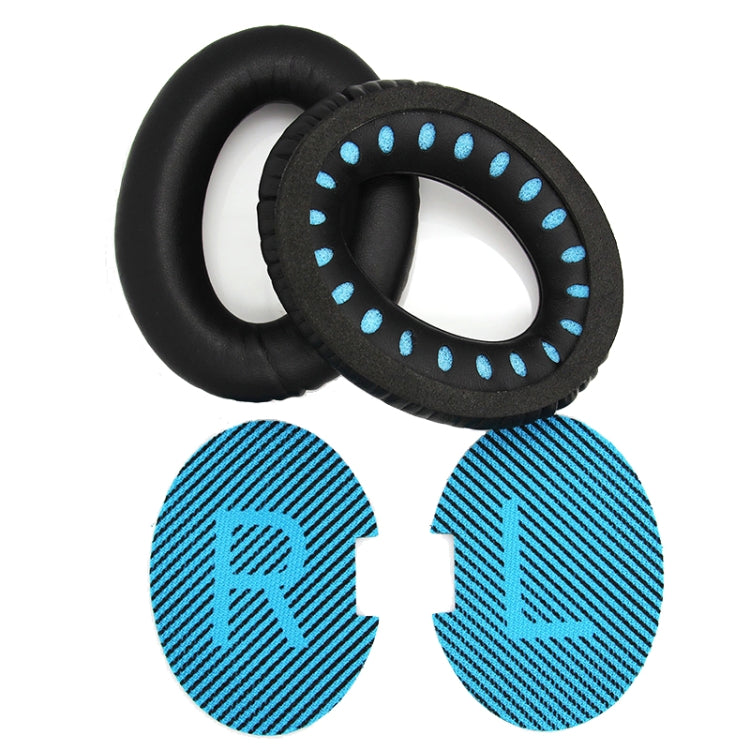 2 PCS Headset Sponge Cover Earmuffs With Cotton Pad For Bose QC2 / QC15 / AE2 - Earmuff & Pad by PMC TechLife | Online Shopping South Africa | PMC TechLife