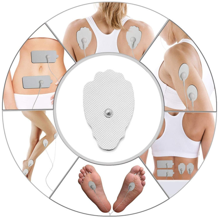 24-Mode Digital Electronic Pulse Massager Intelligent Whole Body Physical Therapy Meridian Massager, Specification: EU Plug( Silver) - Massage & Relaxation by PMC TechLife | Online Shopping South Africa | PMC TechLife