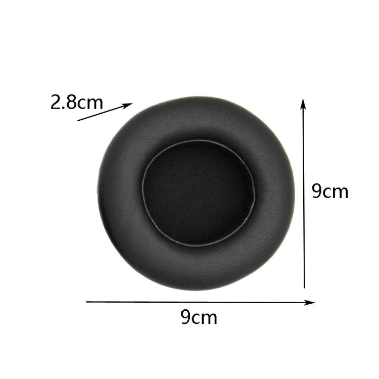 1 Pair Thicken Sponge Headset Set 90mm Earmuffs For Kraken 7.1 V2 Pro(Black) - Earmuff & Pad by PMC TechLife | Online Shopping South Africa | PMC TechLife
