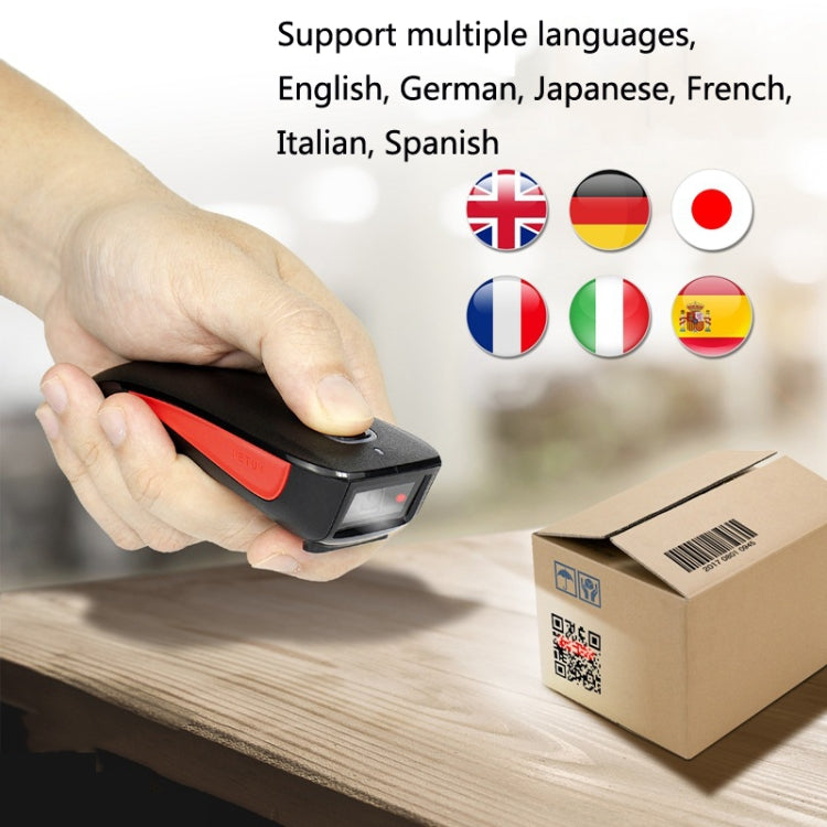NETUM C750 Wireless Bluetooth Scanner Portable Barcode Warehouse Express Barcode Scanner, Model: C740 One-dimensional - free shipping - PMC TechLife - Order now!