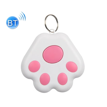 2 PCS HYC-09 Dog Paw Bluetooth Anti-Lost Device Pet Tracking Locator Keychain Smart Search Two-Way Alarm(Pink) - Anti-lost Alarm by PMC Jewellery | Online Shopping South Africa | PMC Jewellery