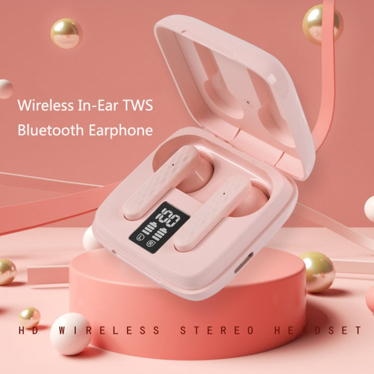Pro 9 TWS Touch Control Bluetooth 5.0 Wireless In-Ear Earphone with LED Display(White) - TWS Earphone by PMC Jewellery | Online Shopping South Africa | PMC Jewellery