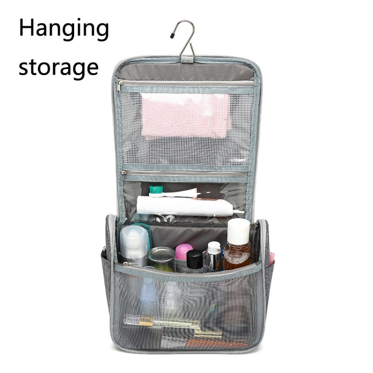 YOBAN Travel Outdoor Multifunctional Large-Capacity Washing Storage Bag Hanging Waterproof Cosmetic Bag(Seawater Blue) - Storage Boxes by PMC Jewellery | Online Shopping South Africa | PMC Jewellery