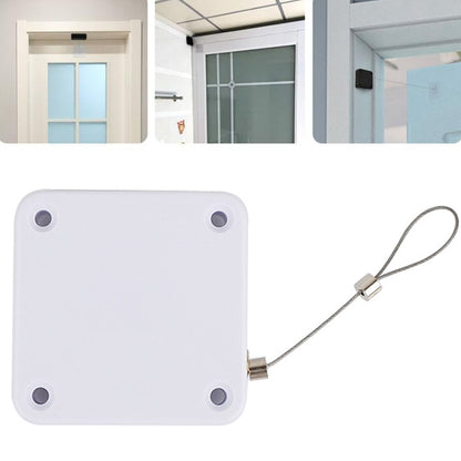 P093 Automatic Doorkeeper Telescher Door Closer Sliding Door Anti-Theft Box, Specification: 3rd Generations White All Glue 800g 1.2m - Furniture Accessories by PMC Jewellery | Online Shopping South Africa | PMC Jewellery