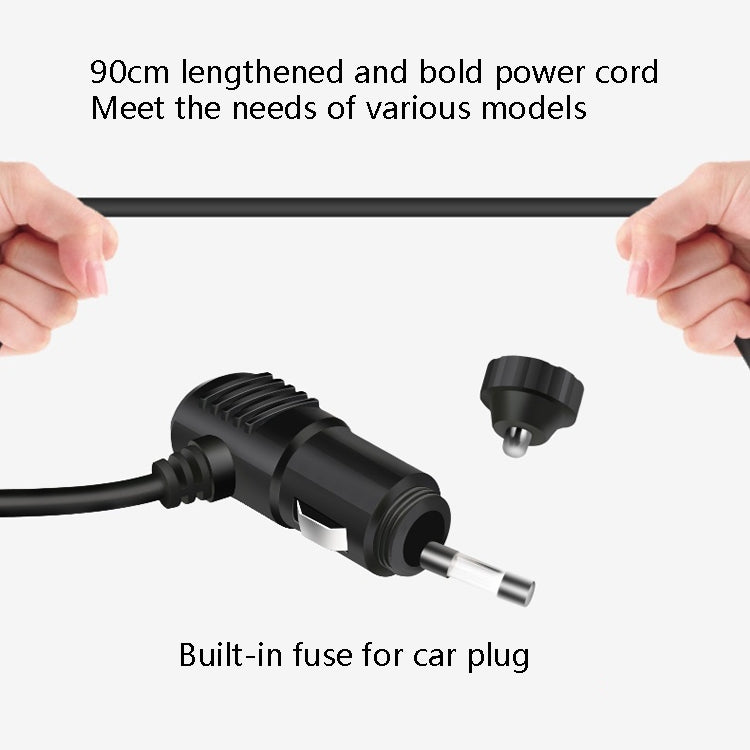 F558 With USB Mobile Phone Charging Car Fan 12/24V Car Truck Double Shaking Head Fan(Double Head 12V) - Heating & Fans by PMC Jewellery | Online Shopping South Africa | PMC Jewellery