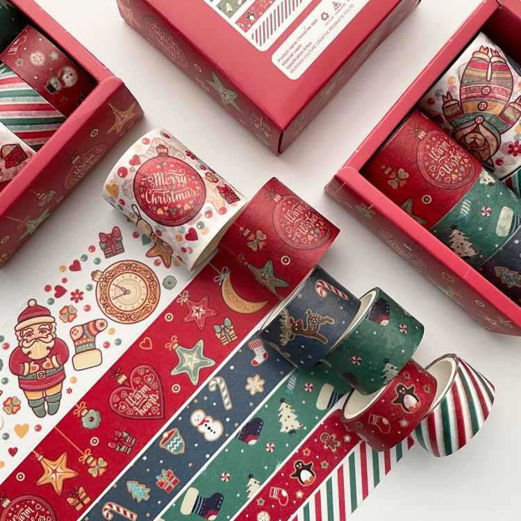 Boxed Christmas Pocket Tape Decoration Material(Christmas Combination Set) - Ornaments by PMC TechLife | Online Shopping South Africa | PMC TechLife