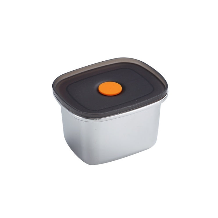 Refrigerator Fruit Fresh-Keeping Box 304 Stainless Steel Sealed Lunch Box, Capacity: 450ml - Cutlery Sets by PMC TechLife | Online Shopping South Africa | PMC TechLife