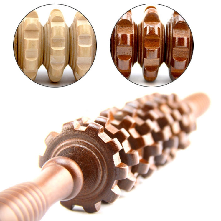 Wooden Abdominal Massager Leg Roller Massager(388 Massage Wheel) - Massage & Relaxation by PMC Jewellery | Online Shopping South Africa | PMC Jewellery