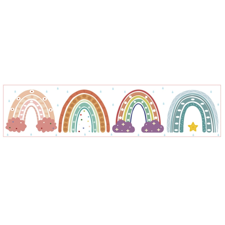 CM2107018 Border Sticker Blackboard Rainbow Sticker Bohemian Sticker, Size: 20mx7.6cm - Tape & Solid glue by PMC Jewellery | Online Shopping South Africa | PMC Jewellery