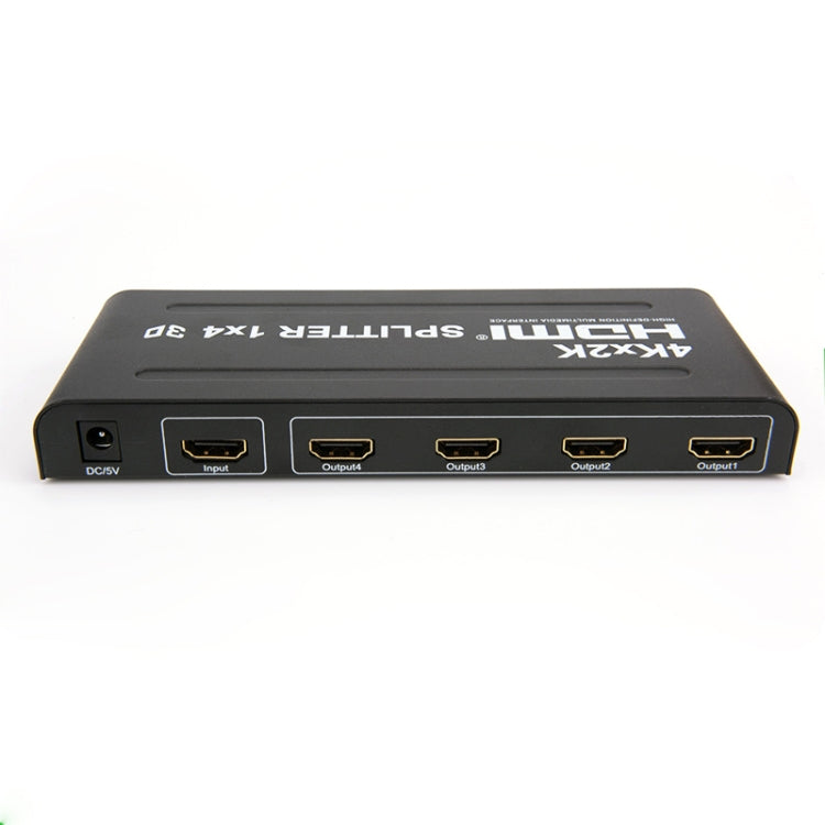 HW-4K104D 1 to 4 4K X 2K Video High-Definition On-Screen HDMI Splitter(EU Plug) - Splitter by PMC Jewellery | Online Shopping South Africa | PMC Jewellery