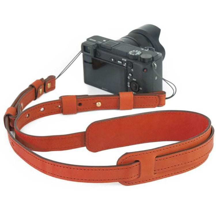 Cowhide Leather Camera Shoulder Hanging Neck Winding Strap - Camera Strap by PMC TechLife | Online Shopping South Africa | PMC TechLife