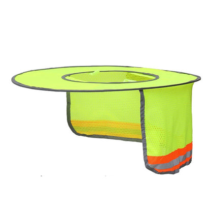 Construction Site Outdoor Construction Foldable Reflective Safety Sun Hat, Size: One Size(Fluorescent Yellow) - Workplace Safety Supplies by PMC Jewellery | Online Shopping South Africa | PMC Jewellery