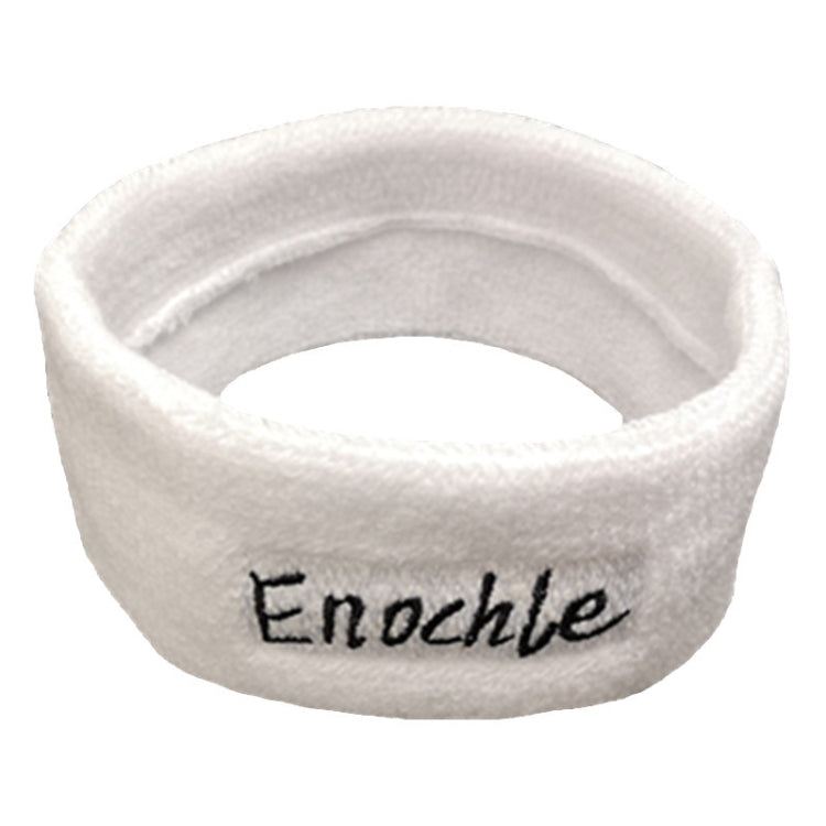 Enochle Sports Sweat-Absorbent Headband Combed Cotton Knitted Sweatband(Yellow) - Sweatband by PMC Jewellery | Online Shopping South Africa | PMC Jewellery