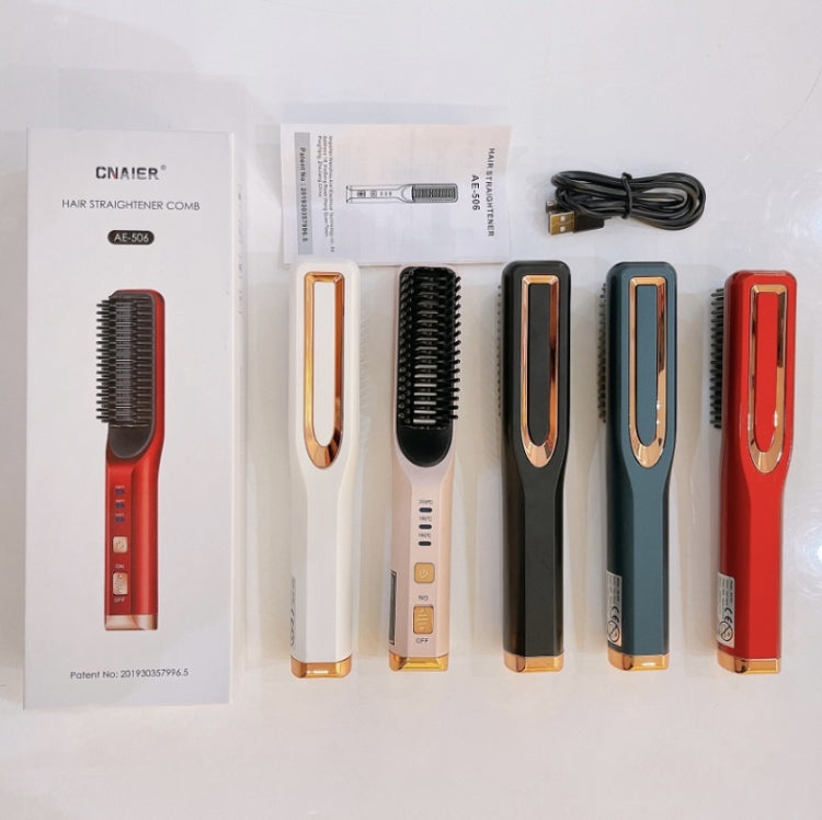 2 In 1 Curling And Straightening Dual-Use Mini Multi-Function Hair Straightener, Colour : White - Hair Curler by PMC TechLife | Online Shopping South Africa | PMC TechLife