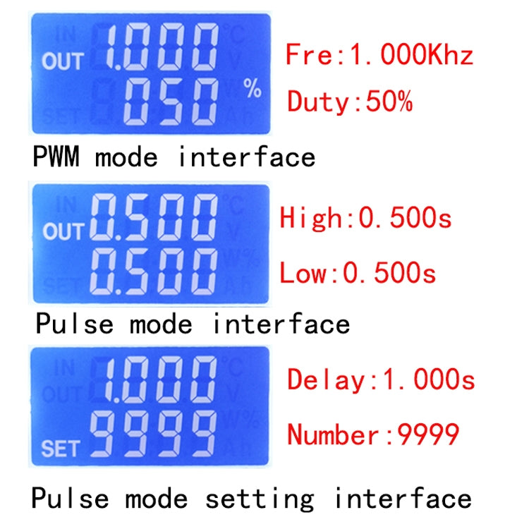 ZK-PP1K PWM Signal Generator 1Hz-150KHz PWM Pulse Frequency Duty Cycle Adjustable Square Wave Generator - Other Accessories by PMC Jewellery | Online Shopping South Africa | PMC Jewellery