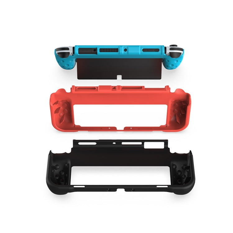 DOBE TNS-1142 Anti-Slip Anti-Fall Game Console Soft Shell Protective Cover For Nintendo Switch OLED(Red) - Cases by DOBE | Online Shopping South Africa | PMC TechLife | Buy Now Pay Later Mobicred