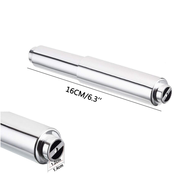 Tissue Box Plastic Retractable Shaft Core Spring Retractable Roll Paper Shaft, Style: Nickel Wire Drawing - Toilet Accessories by PMC TechLife | Online Shopping South Africa | PMC TechLife