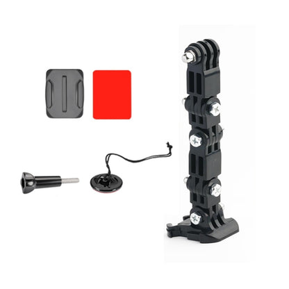 2 Set Cycling Helmet Adhesive Multi-Joint Arm Fixed Mount Set for GoPro Hero11 Black / HERO10 Black / GoPro HERO9 Black / HERO8 Black / HERO7 /6 /5 /5 Session /4 Session /4 /3+ /3 /2 /1, DJI Osmo Action and Other Action Cameras Top Combo Kit -  by PMC Jewellery | Online Shopping South Africa | PMC Jewellery