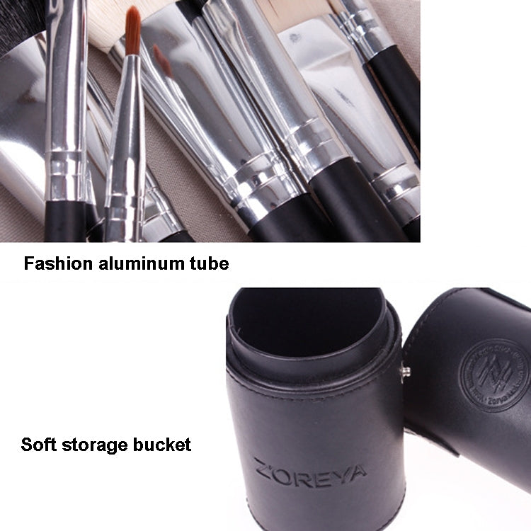 ZOREYA 7-In-1 Portable Bucket Makeup Brush Set For Beginners Makeup Bucket Brush, Exterior color: ZS733 - Makeup Brushes by PMC Jewellery | Online Shopping South Africa | PMC Jewellery