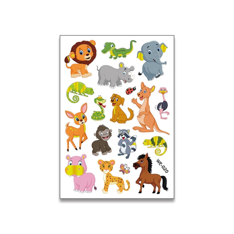 10 PCS Animal Bronzing Cartoon Tattoo Stickers Children Temporary Arm Stickers(WE-020) - Sticker by PMC Jewellery | Online Shopping South Africa | PMC Jewellery