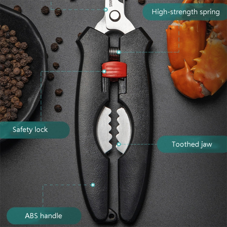 Crab Tool 304 Stainless Steel Crab Fork Crab Scissors Crab Needle,Style: 5 Fork 1 Knife - Gadgets by PMC TechLife | Online Shopping South Africa | PMC TechLife